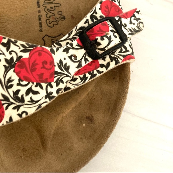 Birki's by Birkenstock slide sandals Heart Print 8 - Picture 4 of 7